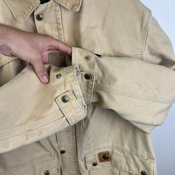 Carhartt Men's Chore Heavy Jacket Jacket Size Large - Picture 6 of 8